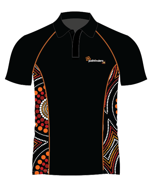 Pathfinders polo (printed pattern) mens