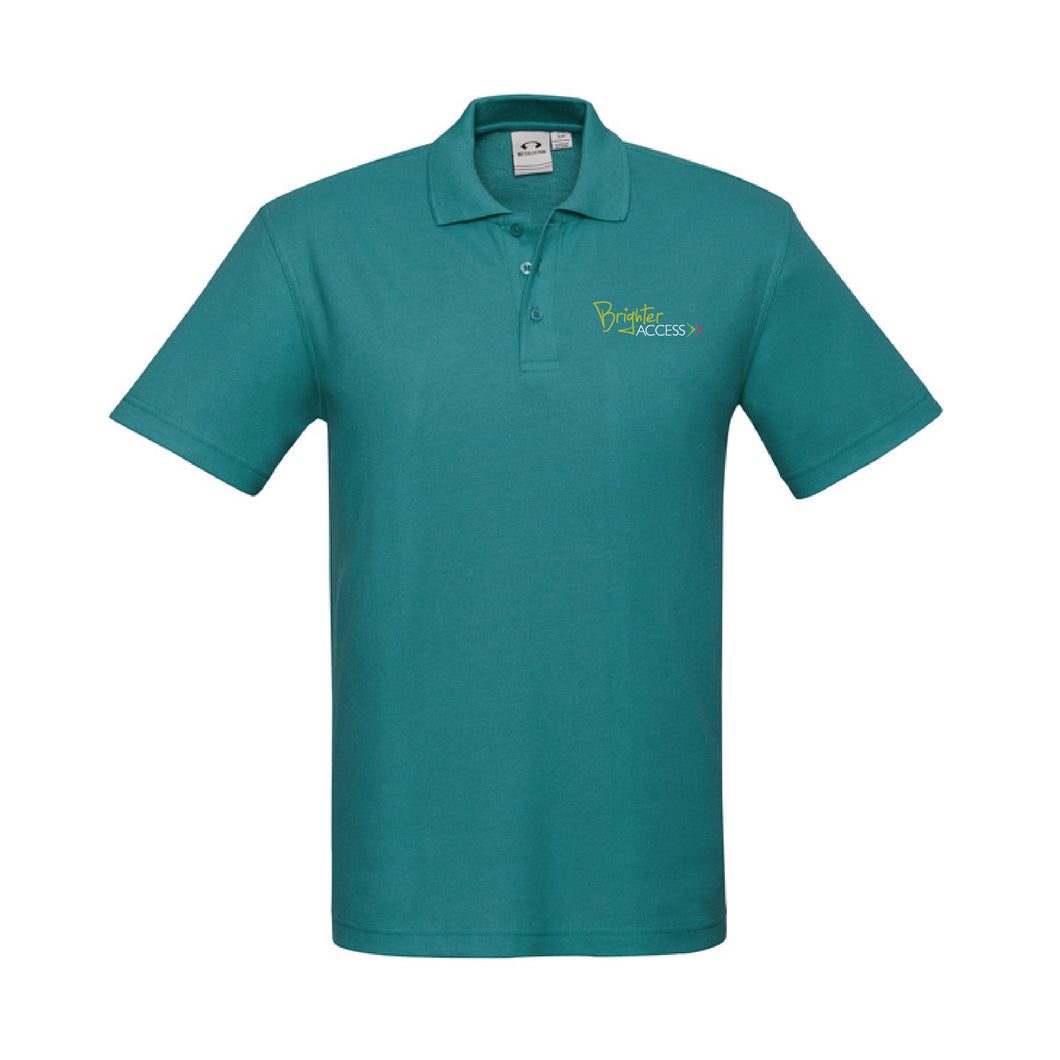 Mens Brighter Access Polo (Teal)